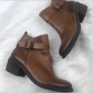 Brown booties